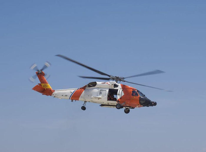 United States Coast Guard helicopter Wall Mural Wallpaper