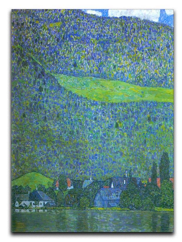 Unterach at the Attersee by Klimt Canvas Print or Poster  - Canvas Art Rocks - 1