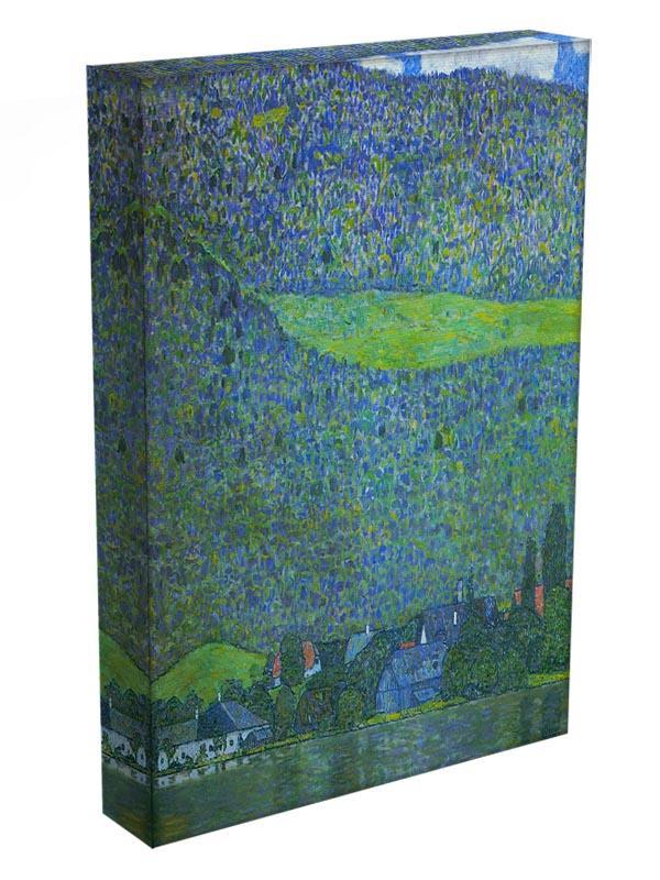 Unterach at the Attersee by Klimt Canvas Print or Poster - Canvas Art Rocks - 3