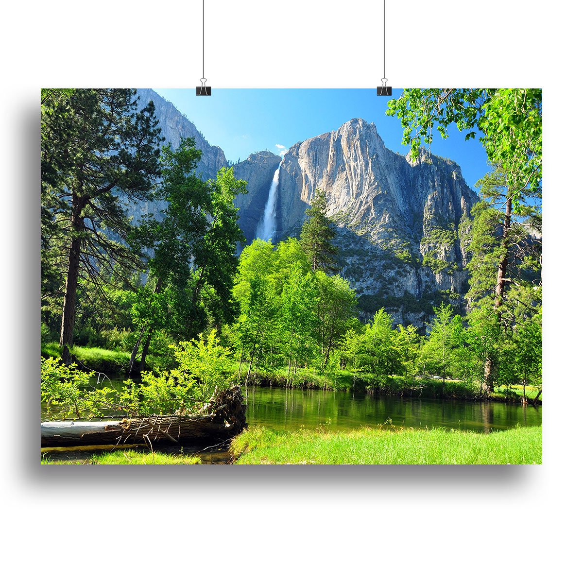Upper Yosemite Falls Canvas Print or Poster