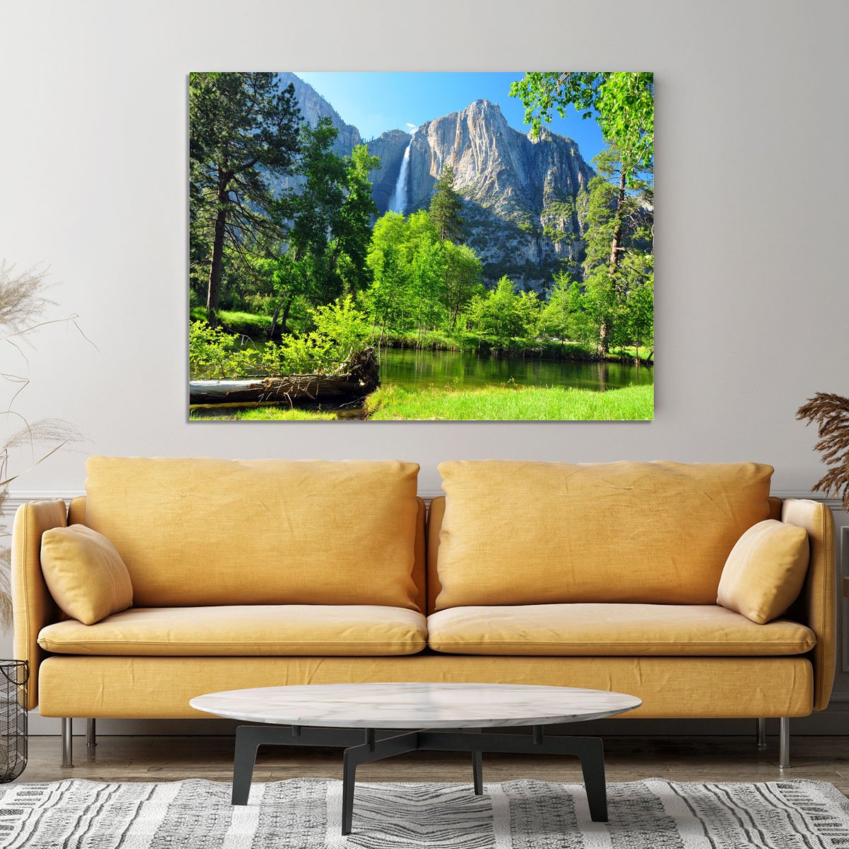 Upper Yosemite Falls Canvas Print or Poster