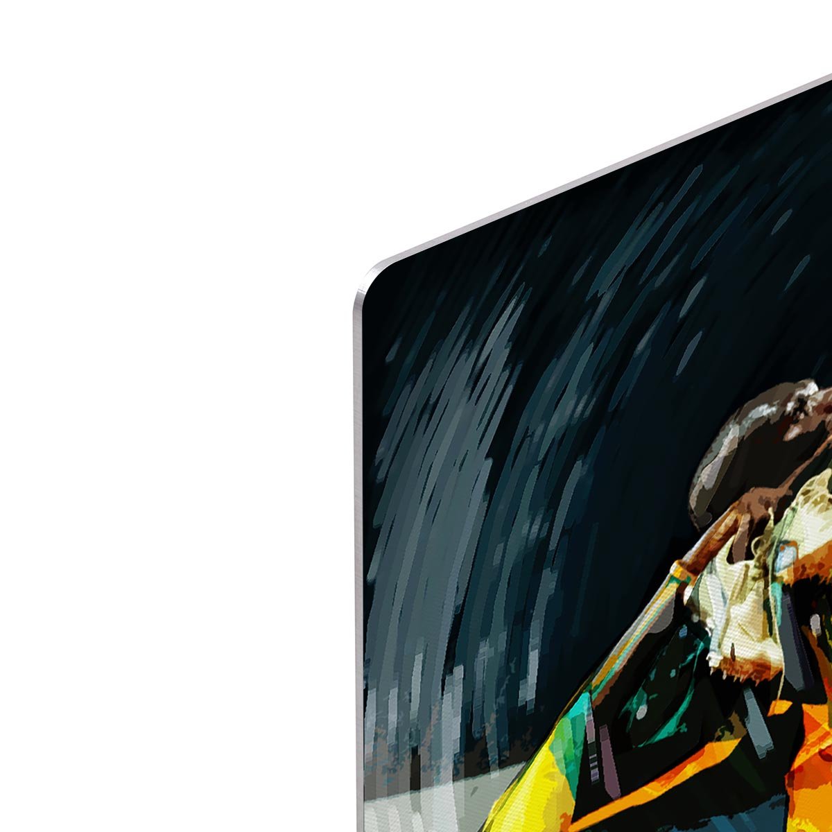 Usian Bolt Iconic Pose HD Metal Print