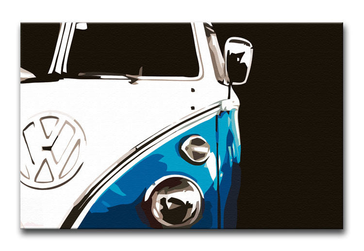 VW Camper Print - Canvas Art Rocks - 5