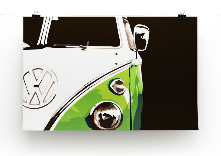 VW Camper Print - Canvas Art Rocks - 4