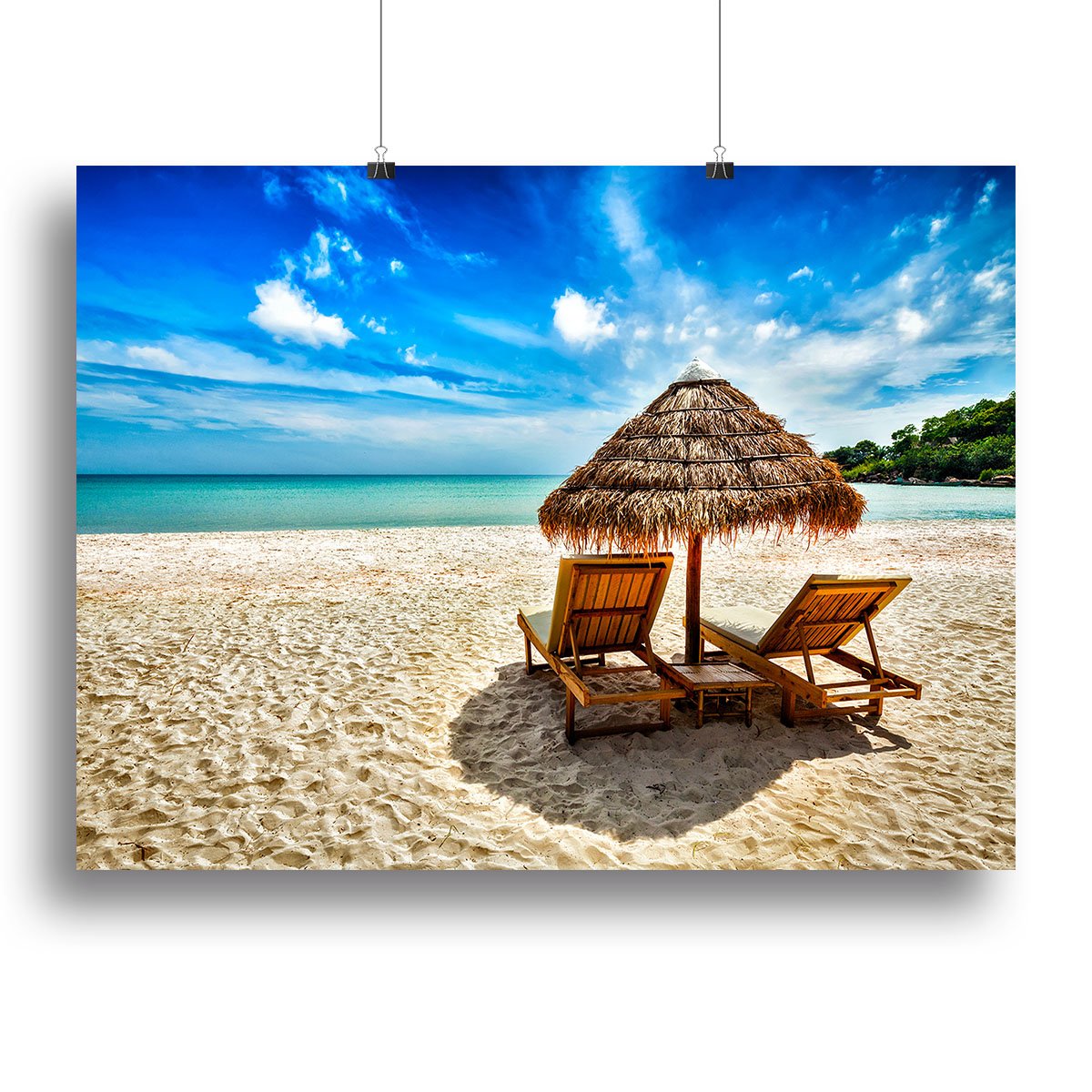 Vacation holidays Canvas Print or Poster