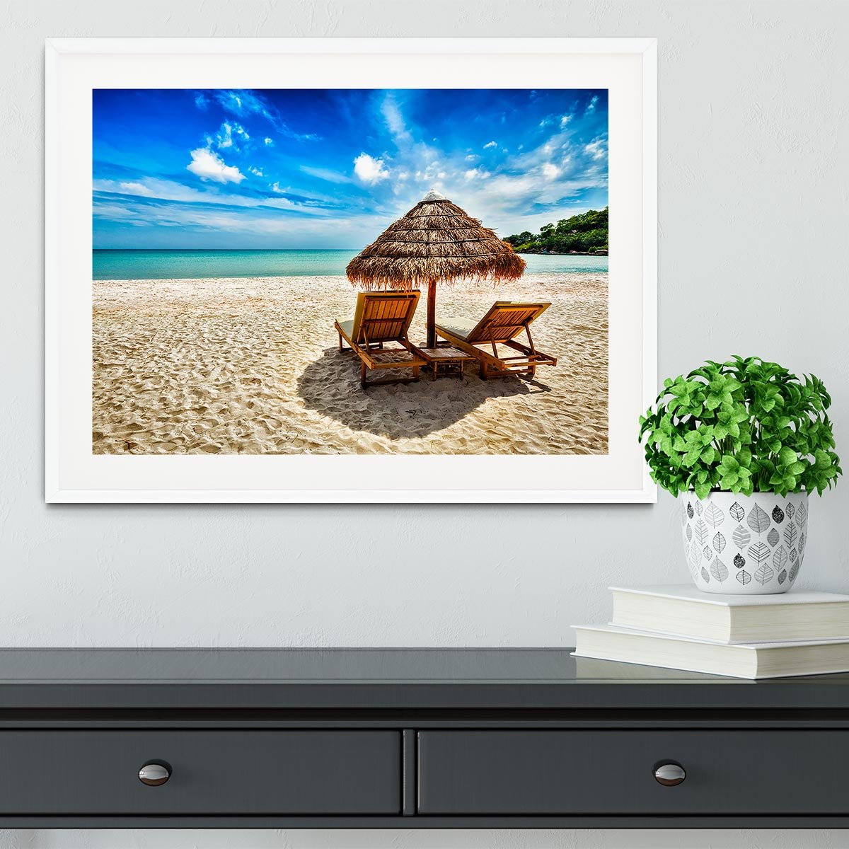 Vacation holidays Framed Print - Canvas Art Rocks - 5