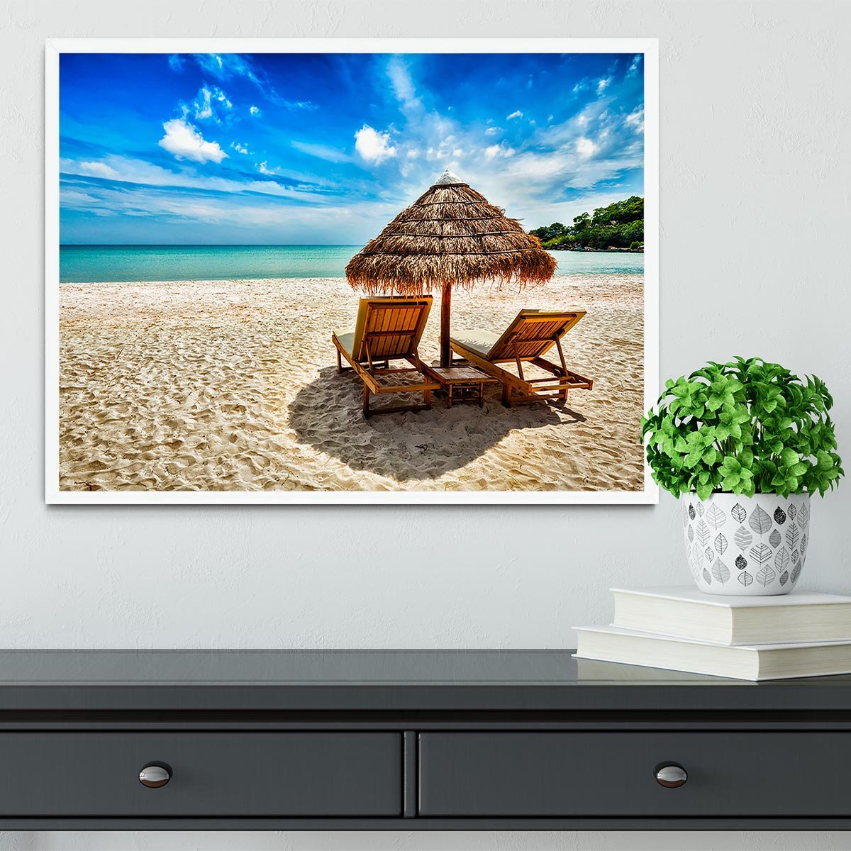 Vacation holidays Framed Print - Canvas Art Rocks -6