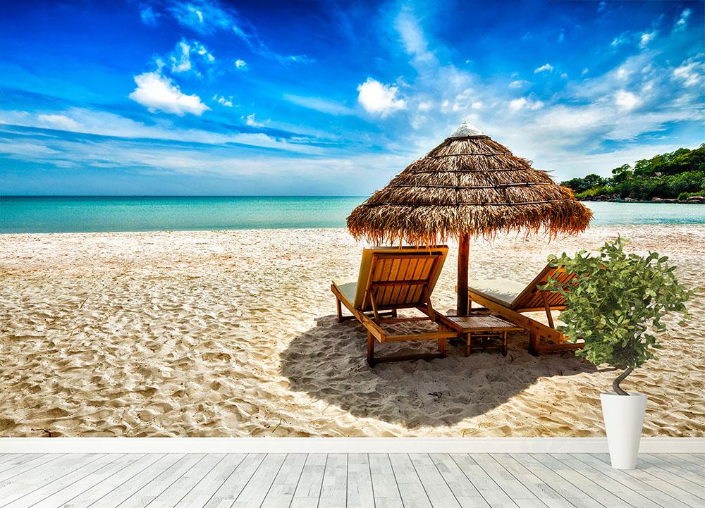 Vacation holidays Wall Mural Wallpaper - Canvas Art Rocks - 4