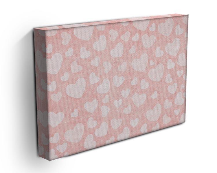 Valentine Heart pink Canvas Print or Poster - Canvas Art Rocks - 3