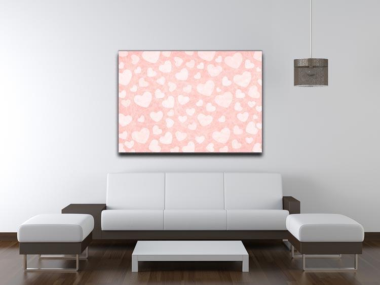 Valentine Heart pink Canvas Print or Poster - Canvas Art Rocks - 4