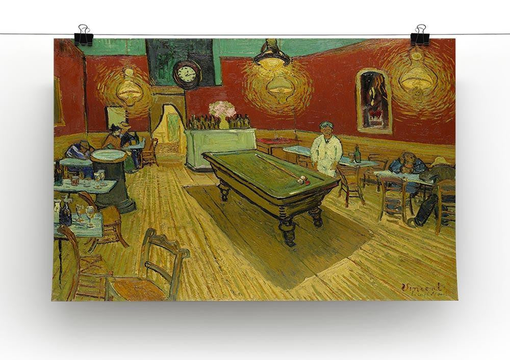 Van Gogh Night Cafe Canvas Print & Poster - Canvas Art Rocks - 2