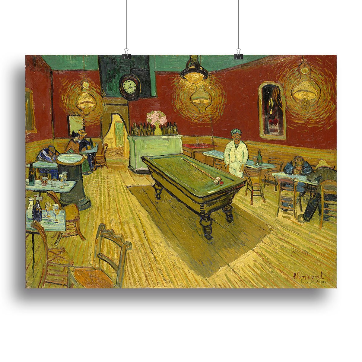 Van Gogh Night Cafe Canvas Print or Poster