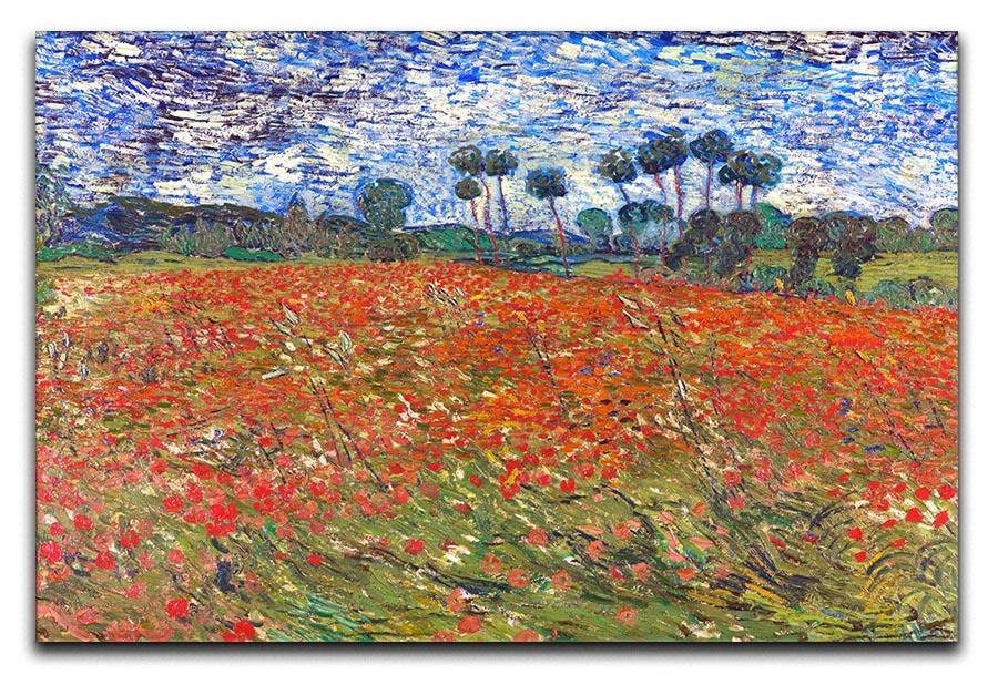 Van Gogh Poppies Field Canvas Print or Poster  - Canvas Art Rocks - 1