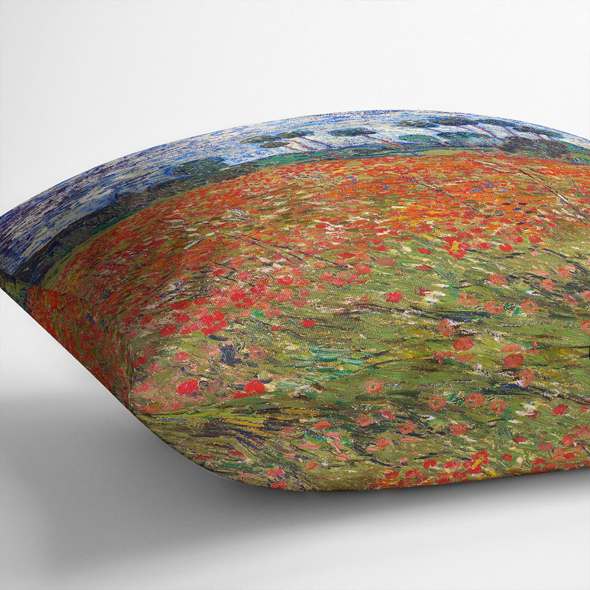Van Gogh Poppies Field Cushion