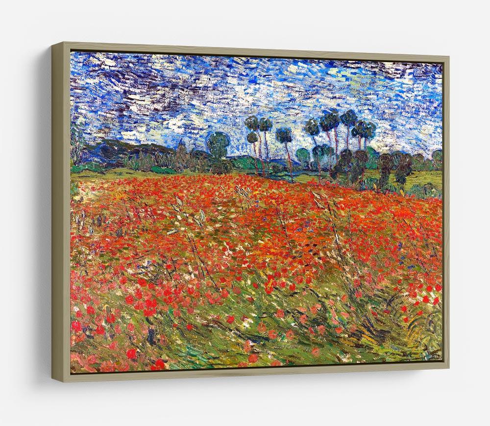 Van Gogh Poppies Field HD Metal Print