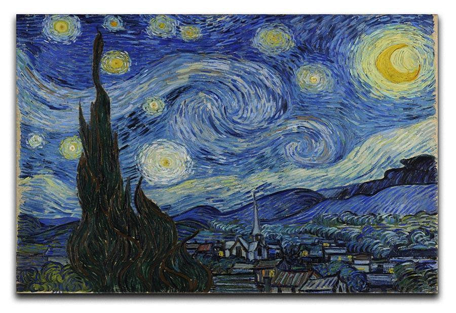 Van Gogh Starry Night Canvas Print & Poster  - Canvas Art Rocks - 1