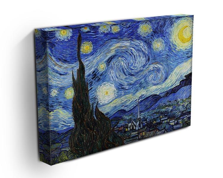 Van Gogh Starry Night Canvas Print or Poster - Canvas Art Rocks - 3