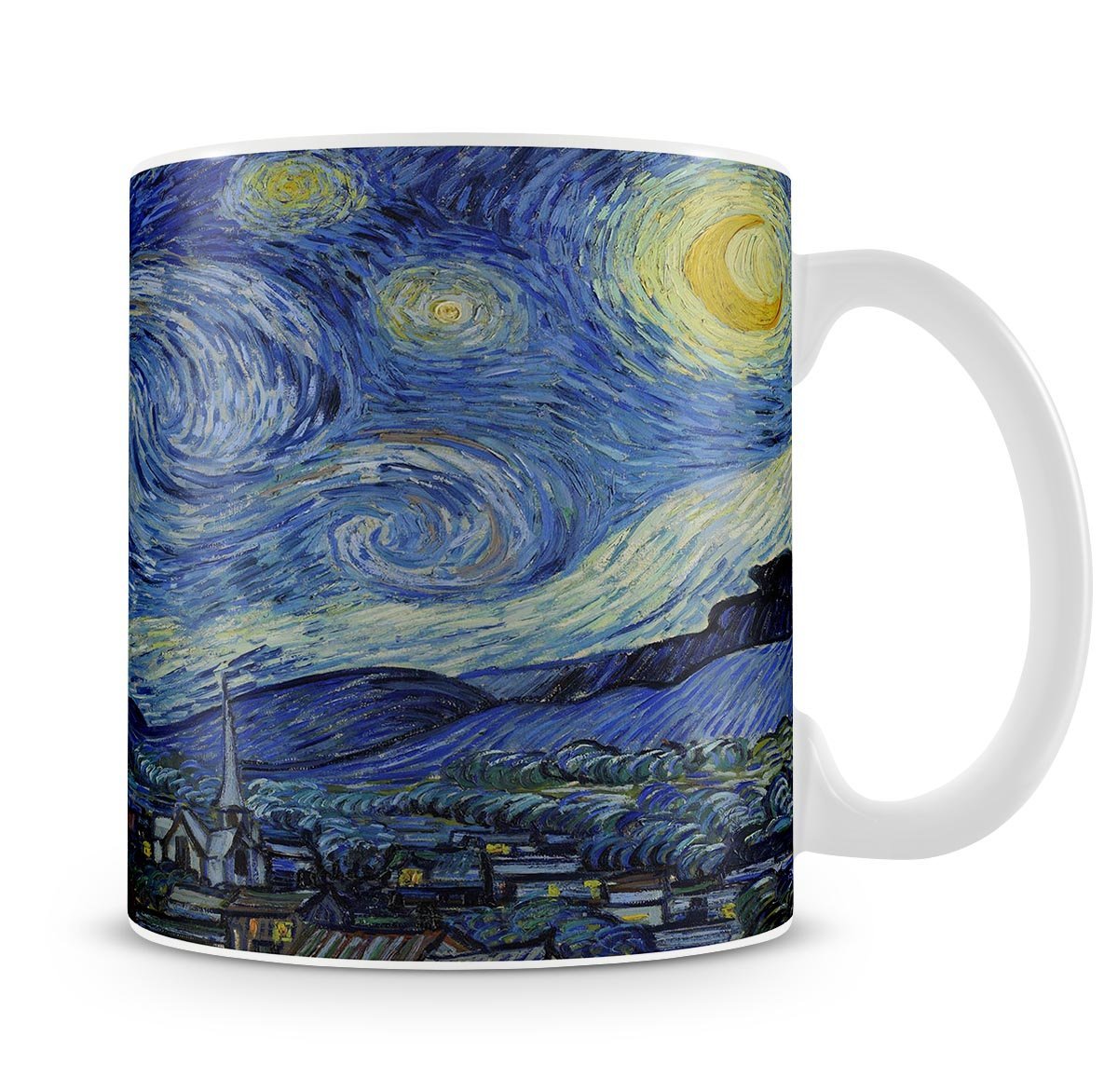 Van Gogh Starry Night Mug - Canvas Art Rocks - 1