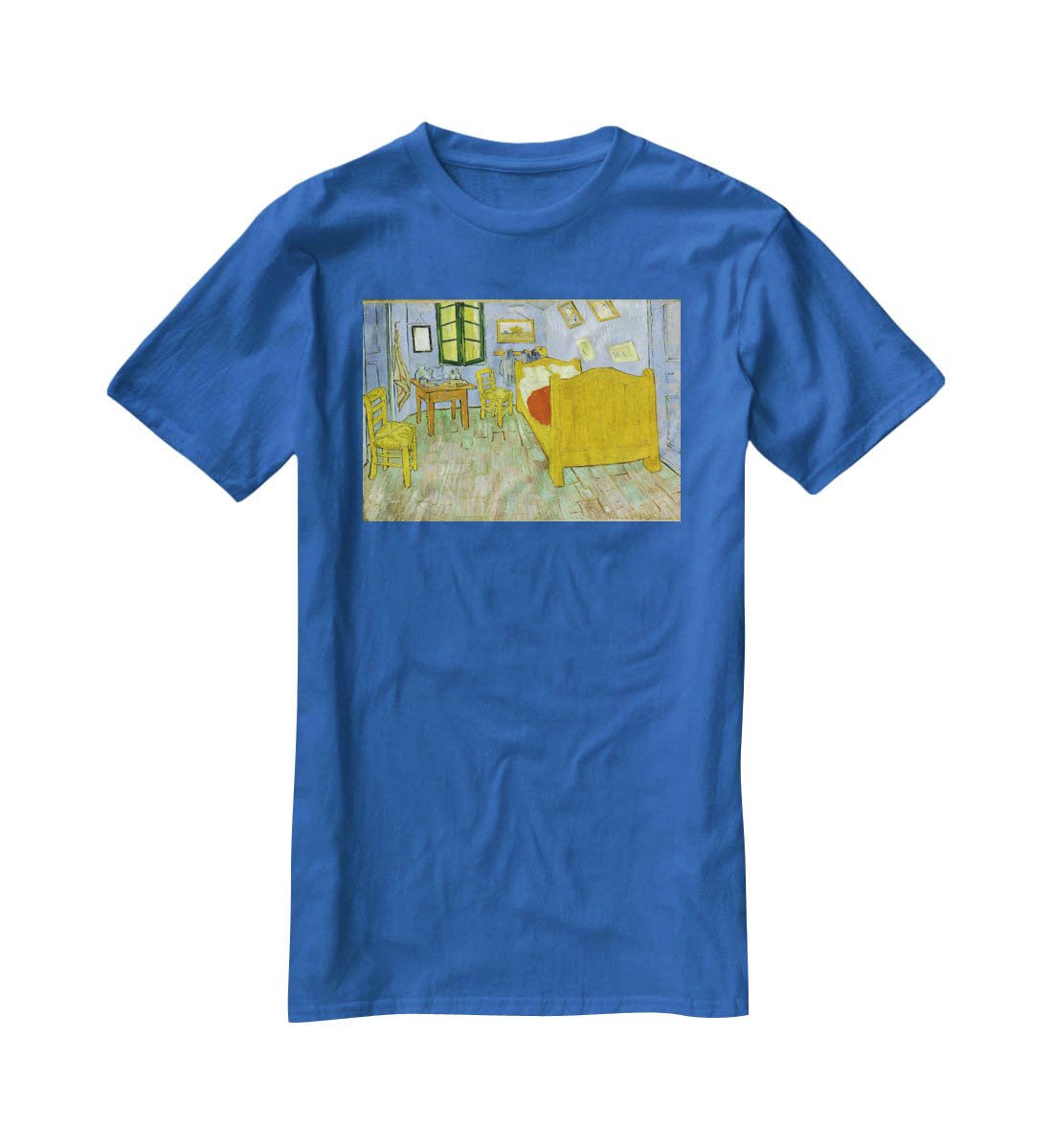 Van Gogh Vincents bedroom T-Shirt - Canvas Art Rocks - 2