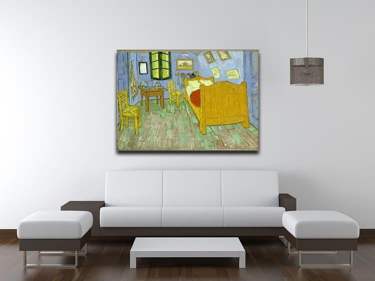 Van Gogh Vincents bedroom Canvas Print & Poster - Canvas Art Rocks - 4