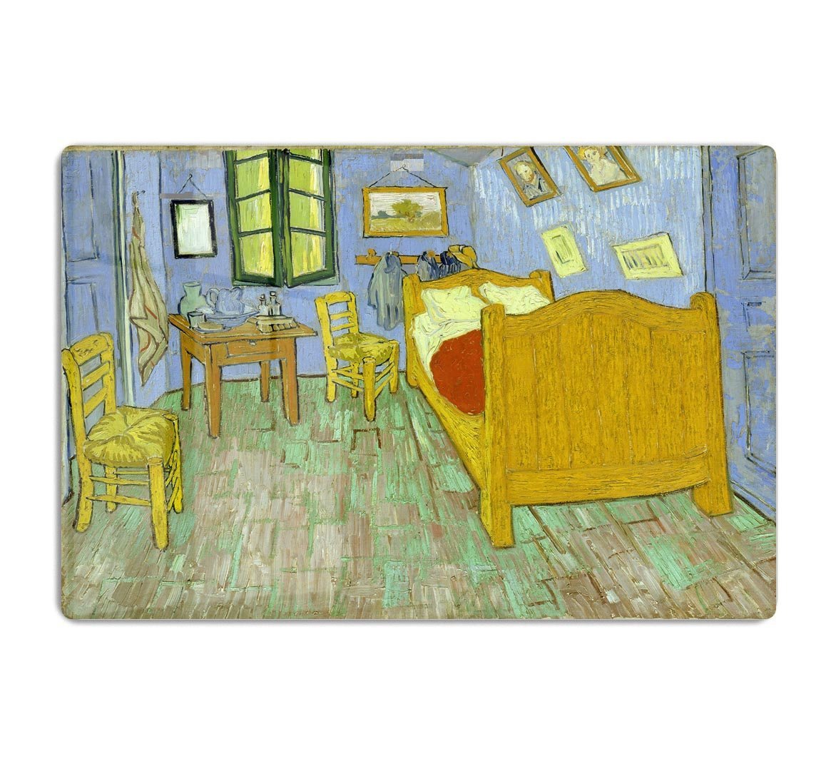 Van Gogh Vincents bedroom HD Metal Print