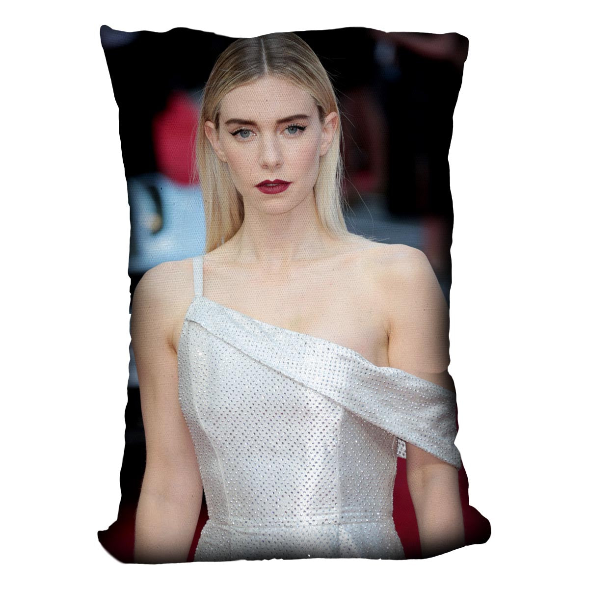 Vanessa Kirby Cushion - Canvas Art Rocks - 4