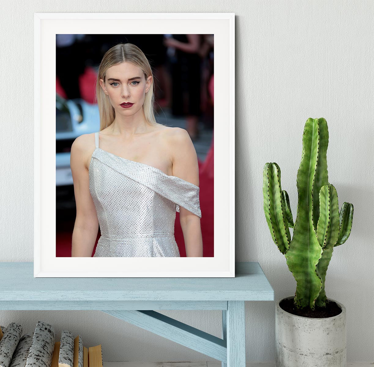 Vanessa Kirby Framed Print - Canvas Art Rocks - 5