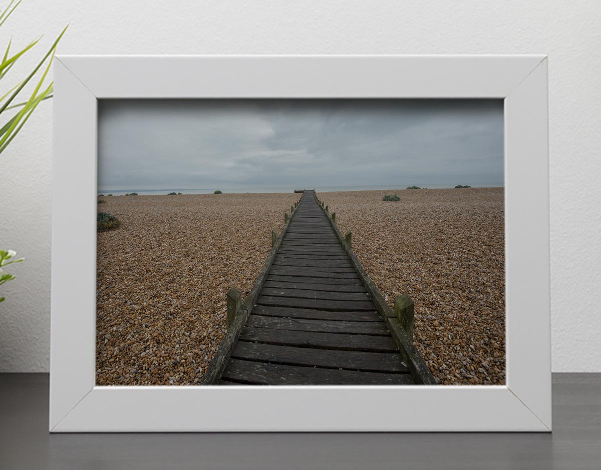 Vanishing Point Framed Print - Canvas Art Rocks - 4