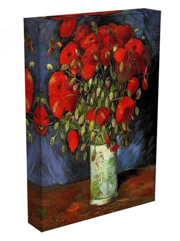 Vase with Red Poppies by Van Gogh Canvas Print & Poster - Canvas Art Rocks - 3