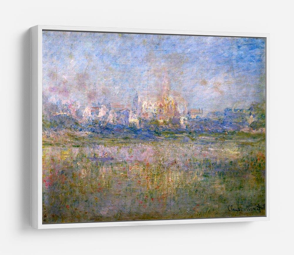 Vctheuil in the fog by Monet HD Metal Print
