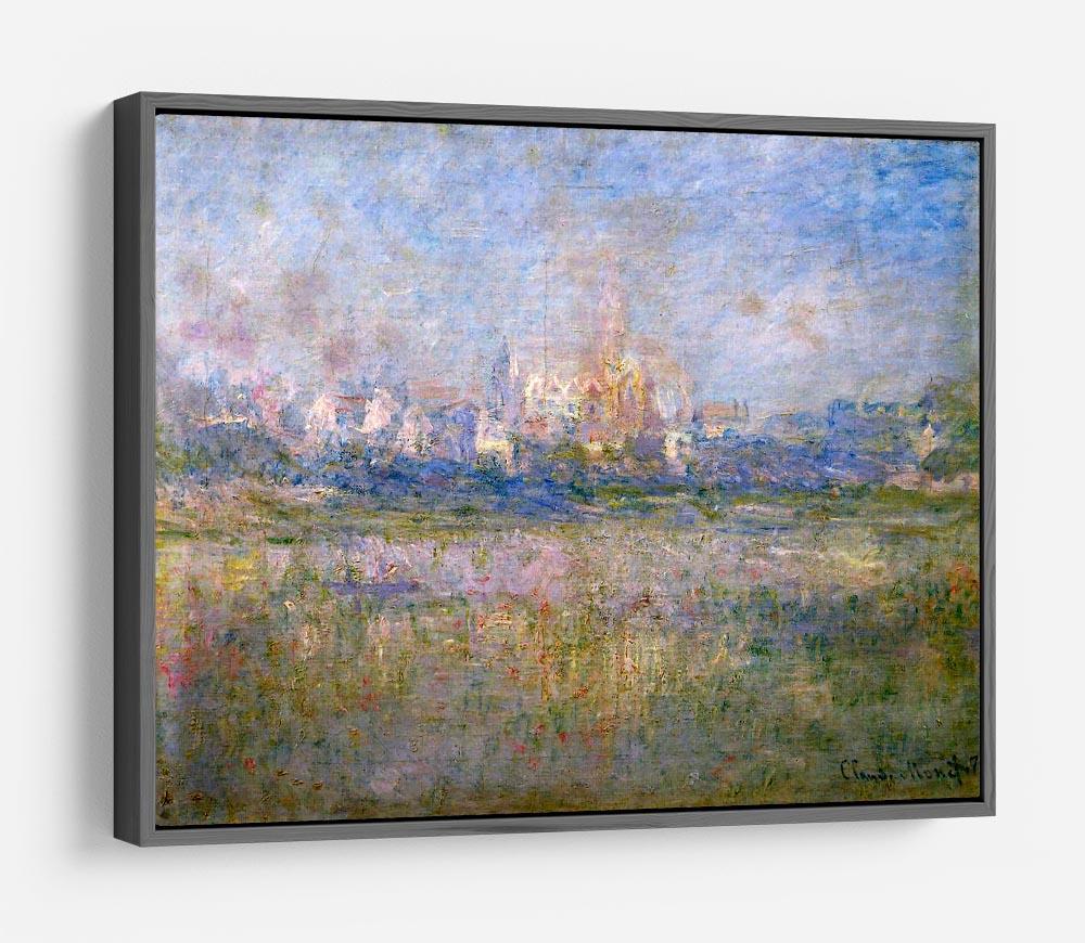 Vctheuil in the fog by Monet HD Metal Print