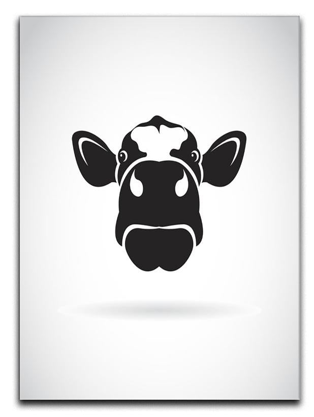 Vector image of an cow Canvas Print or Poster - Canvas Art Rocks - 1