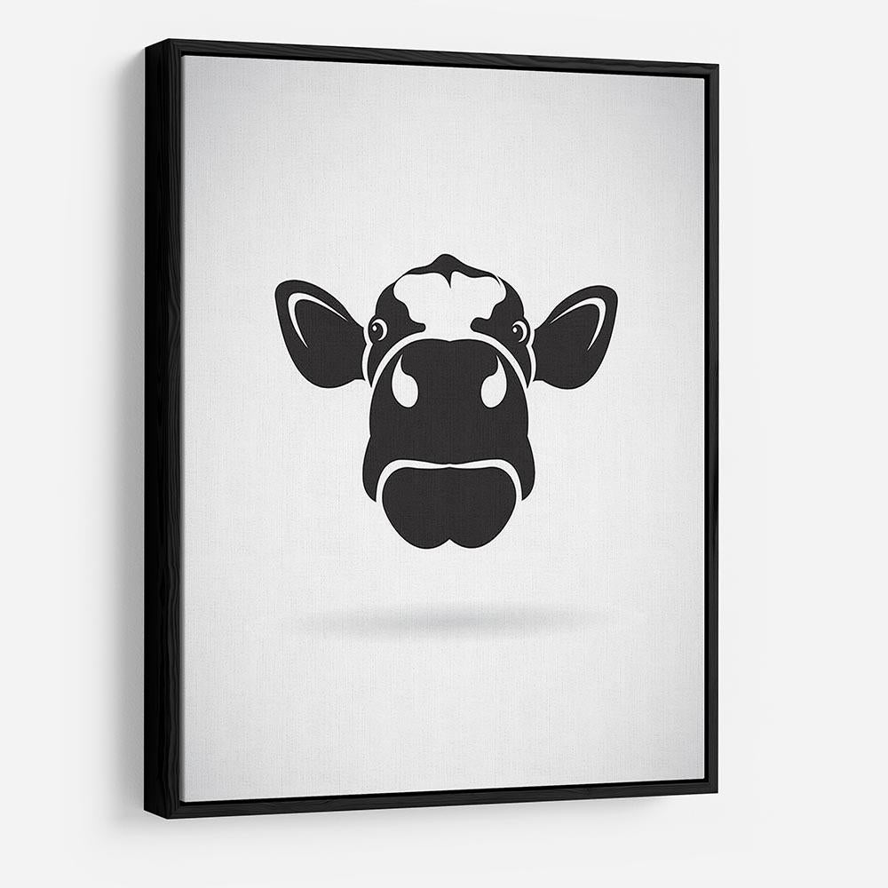 Vector image of an cow HD Metal Print - Canvas Art Rocks - 6