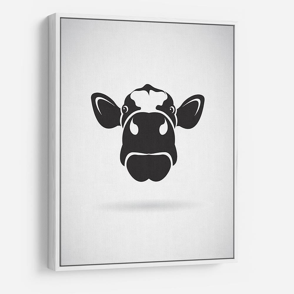 Vector image of an cow HD Metal Print - Canvas Art Rocks - 7