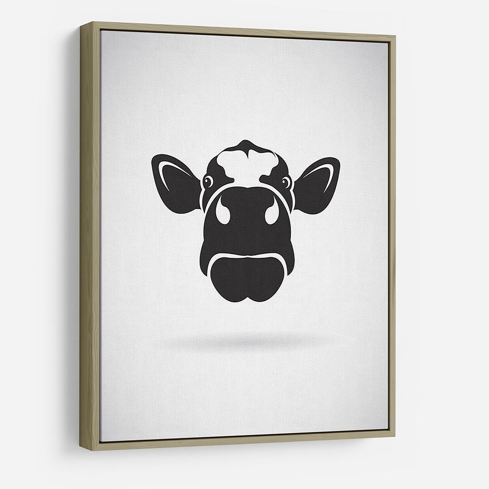 Vector image of an cow HD Metal Print - Canvas Art Rocks - 8