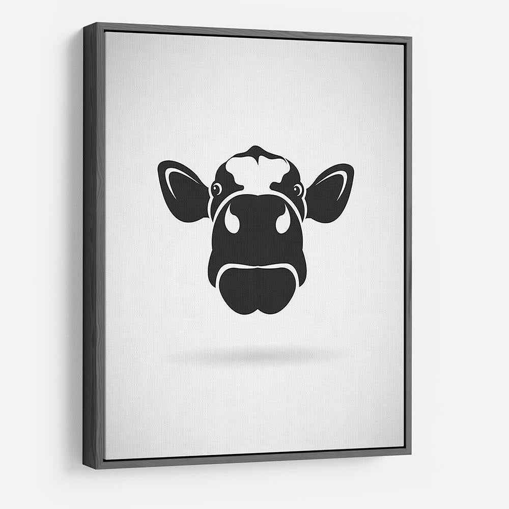 Vector image of an cow HD Metal Print - Canvas Art Rocks - 9