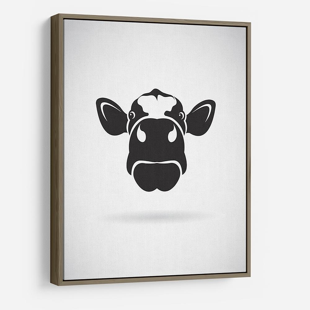 Vector image of an cow HD Metal Print - Canvas Art Rocks - 10