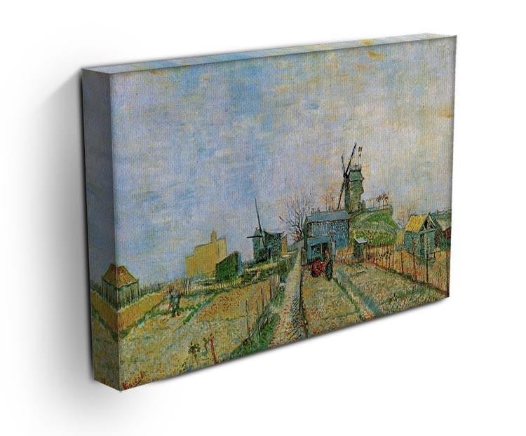 Vegetable Garden in Montmartre by Van Gogh Canvas Print & Poster - Canvas Art Rocks - 3