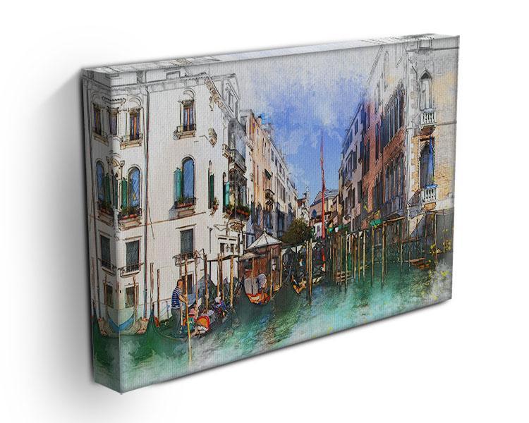 Venice Painting Canvas Print or Poster - Canvas Art Rocks - 3