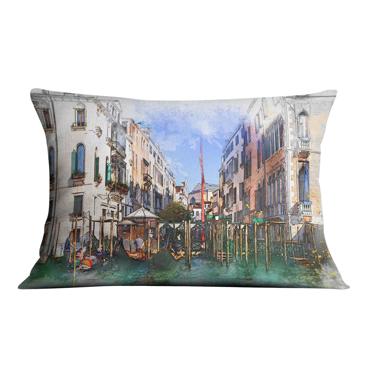 Venice Painting Cushion