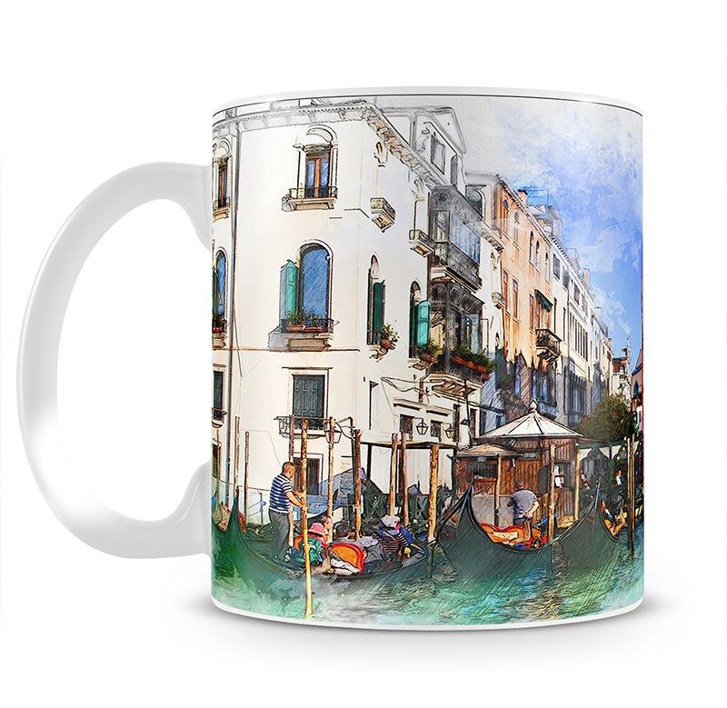 Venice Painting Mug - Canvas Art Rocks - 2