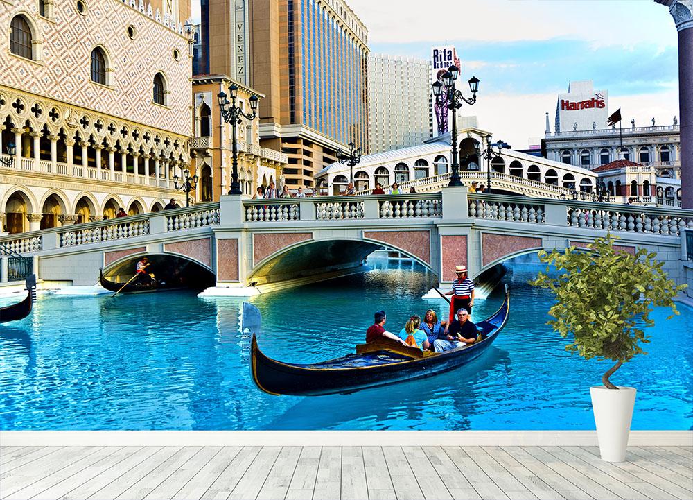 Venice Theme Venetian Wall Mural Wallpaper - Canvas Art Rocks - 4