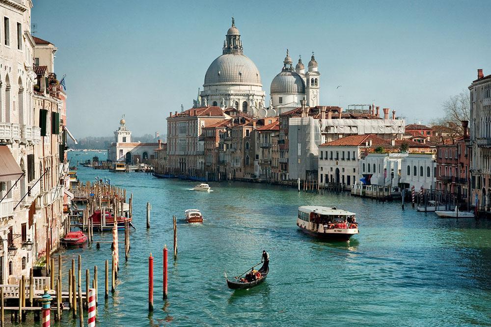 Venice Wall Mural Wallpaper - Canvas Art Rocks - 1