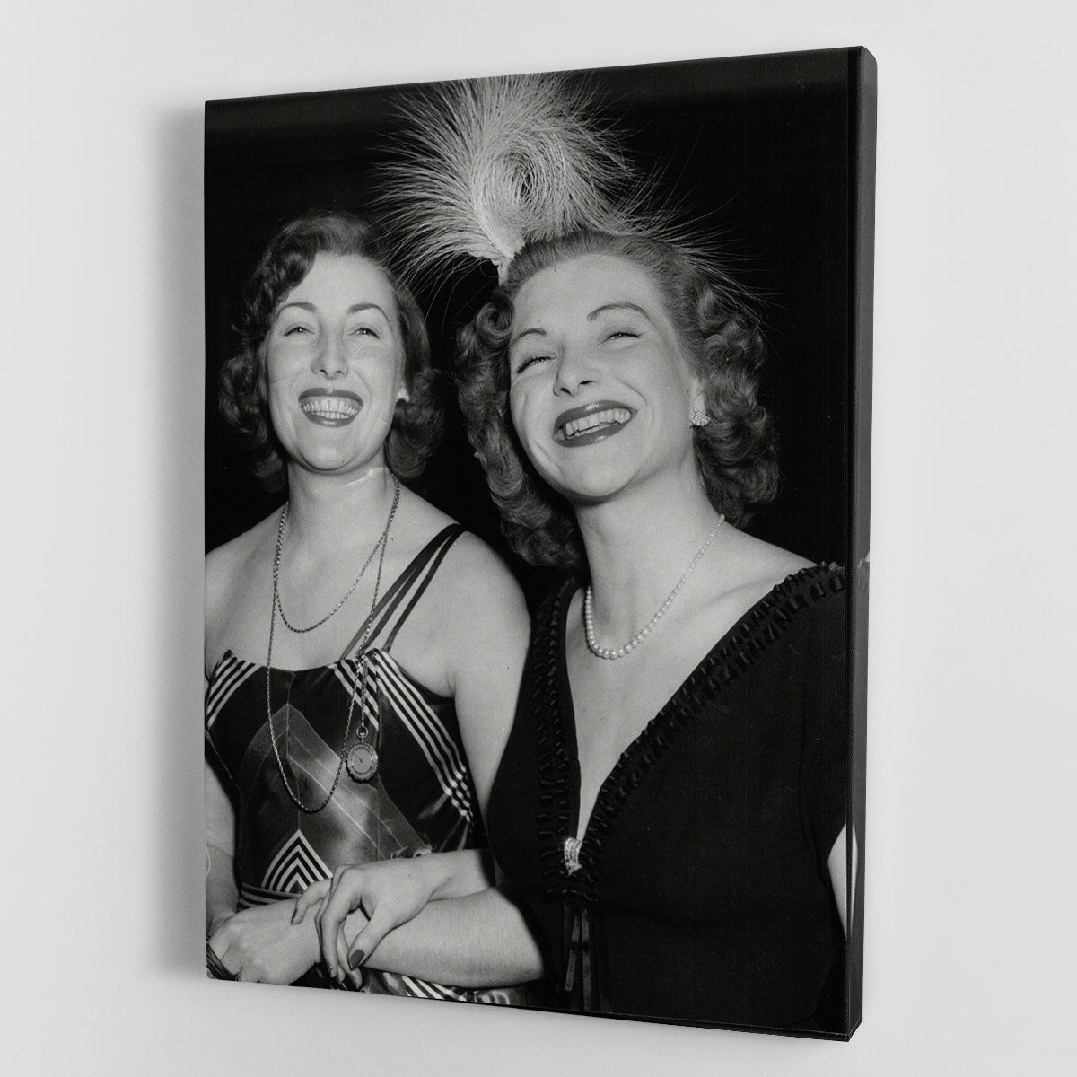 Vera Lynn and Line Renaud Canvas Print or Poster - Canvas Art Rocks - 1