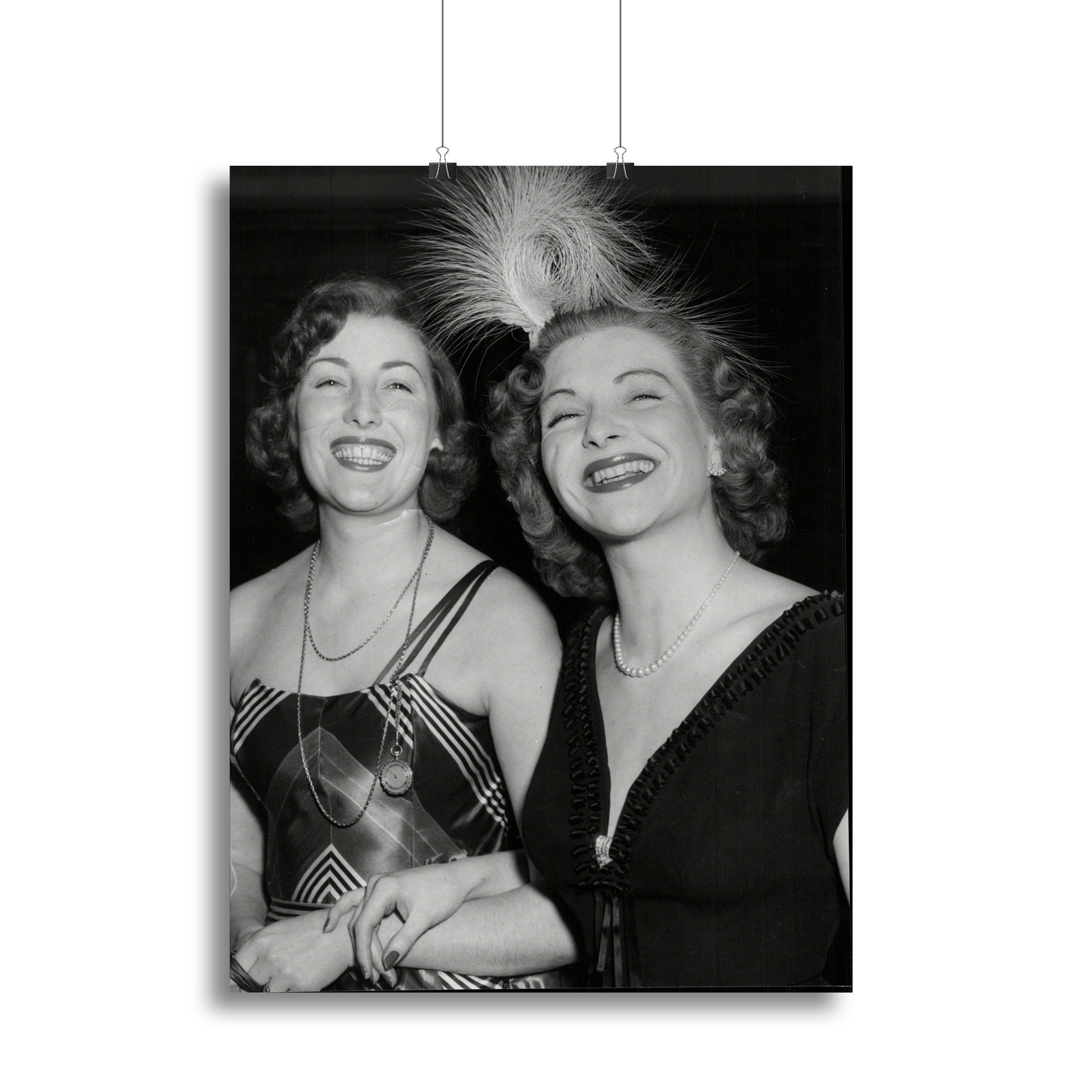 Vera Lynn and Line Renaud Canvas Print or Poster - Canvas Art Rocks - 2