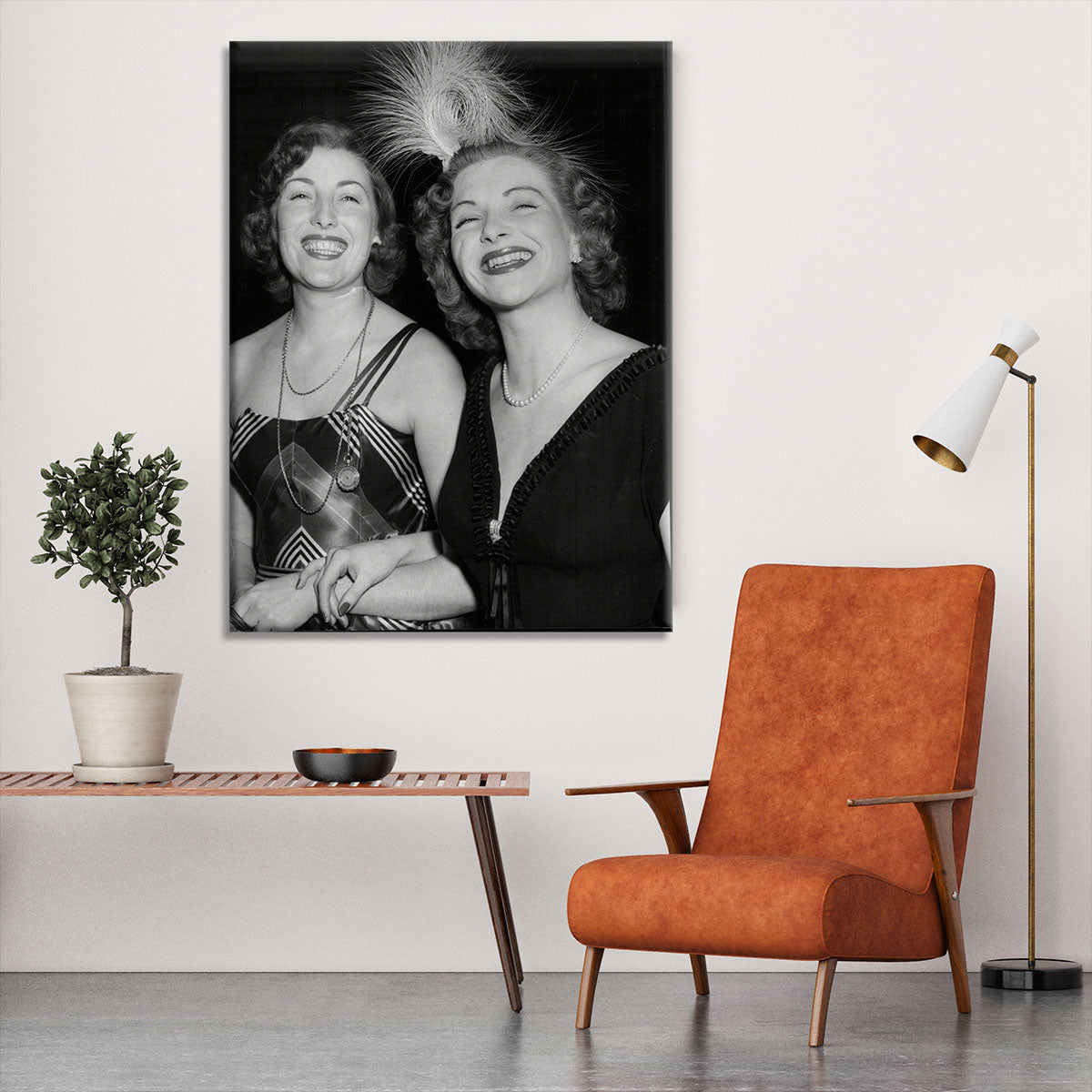 Vera Lynn and Line Renaud Canvas Print or Poster - Canvas Art Rocks - 6