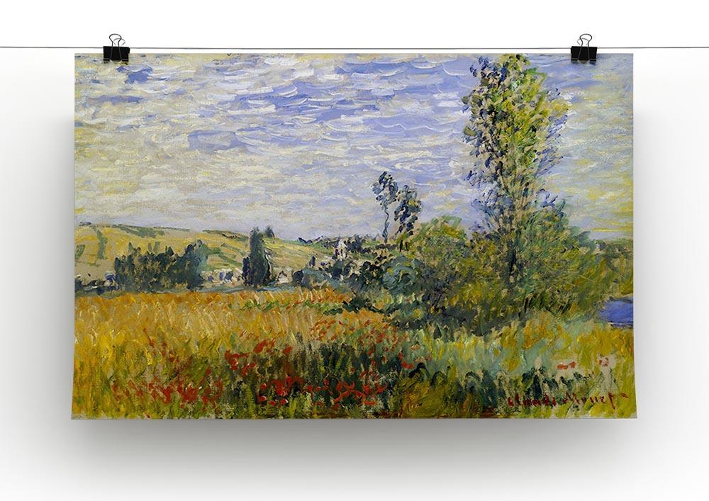 Vetheuil by Monet Canvas Print & Poster - Canvas Art Rocks - 2