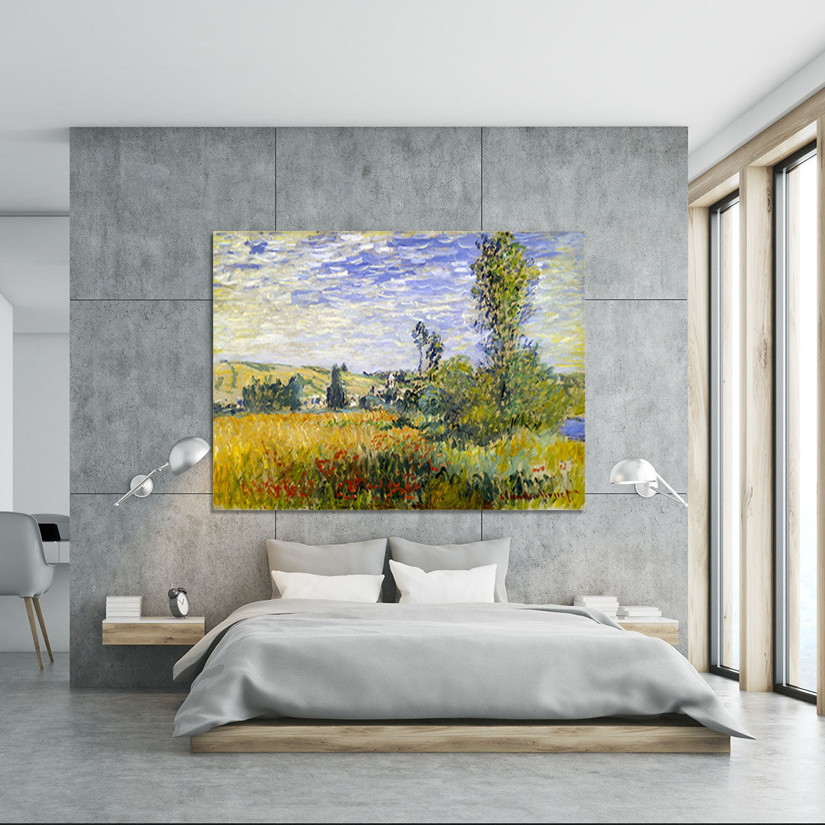 Vetheuil by Monet Canvas Print or Poster - Canvas Art Rocks - 5