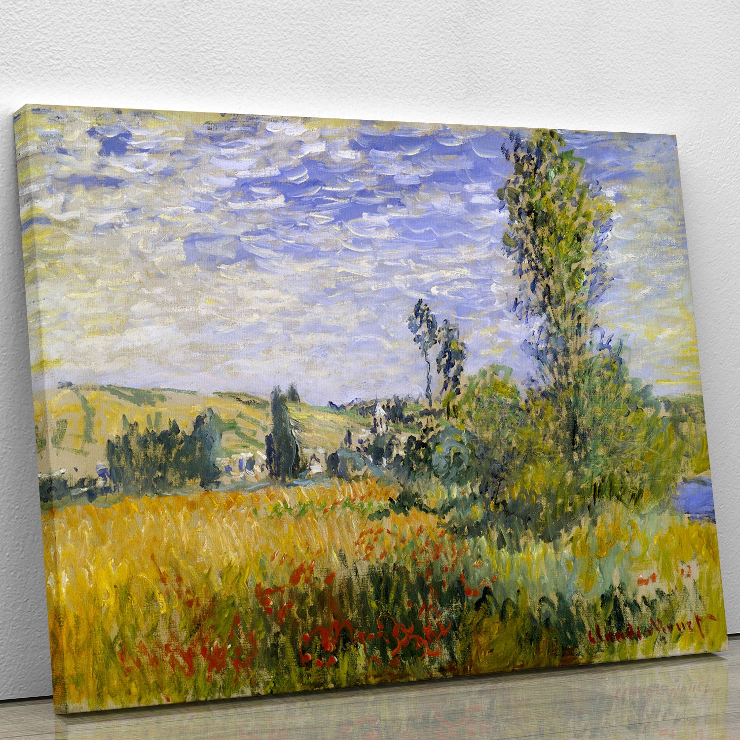 Vethueil by monet Canvas Print or Poster - Canvas Art Rocks - 1