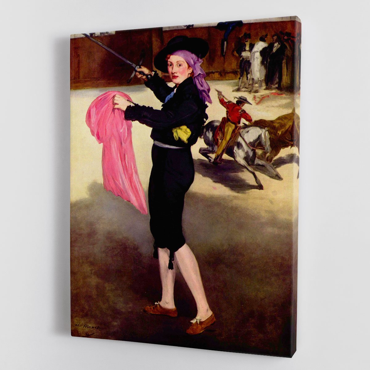 Victorine in the Costume of a Matador by Manet Canvas Print or Poster